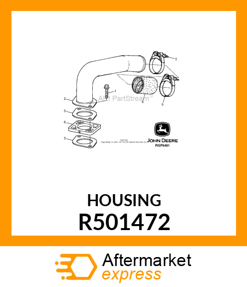 SPACER, AIR HEATER R501472