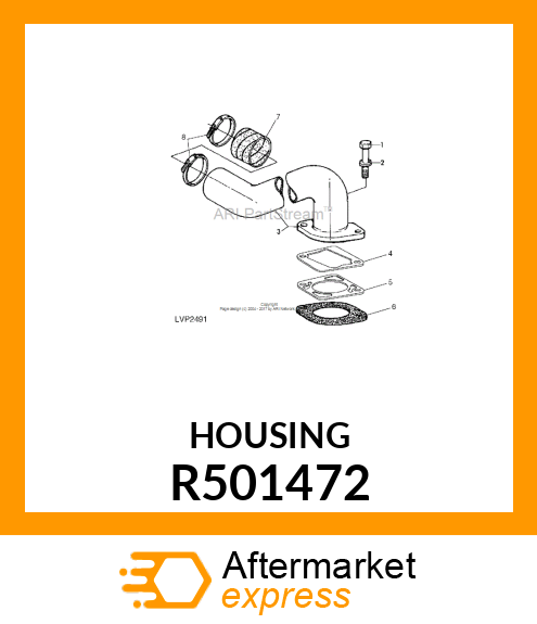 SPACER, AIR HEATER R501472