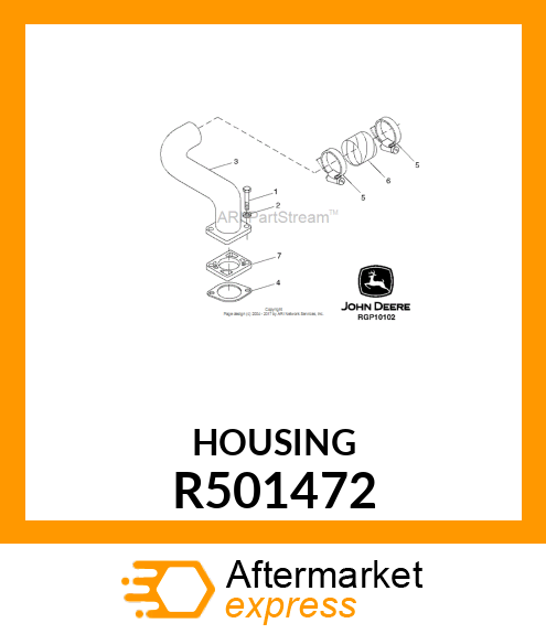 SPACER, AIR HEATER R501472