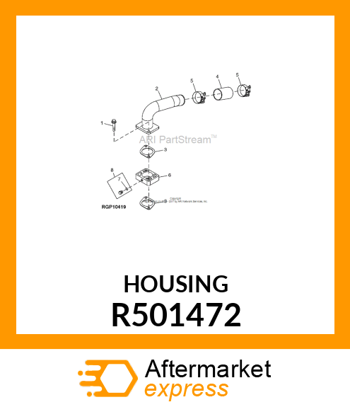 SPACER, AIR HEATER R501472