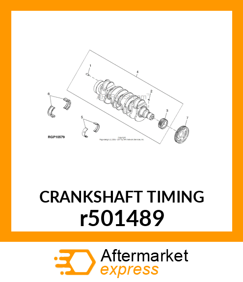 CRANKSHAFT TIMING r501489