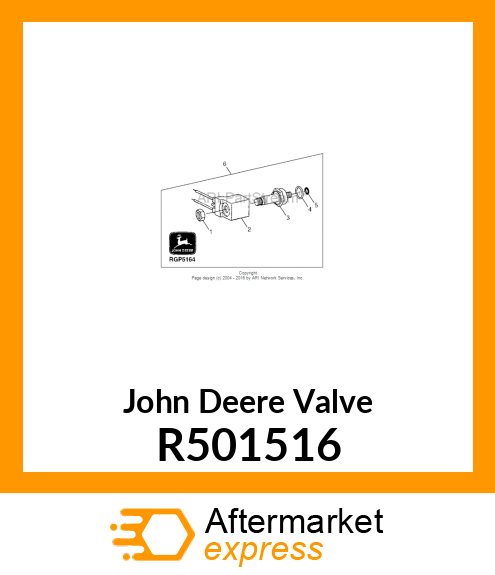 VALVE, BODY,STANADYNE R501516