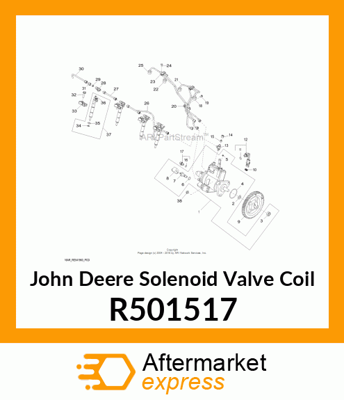 SOLENOID VALVE COIL R501517