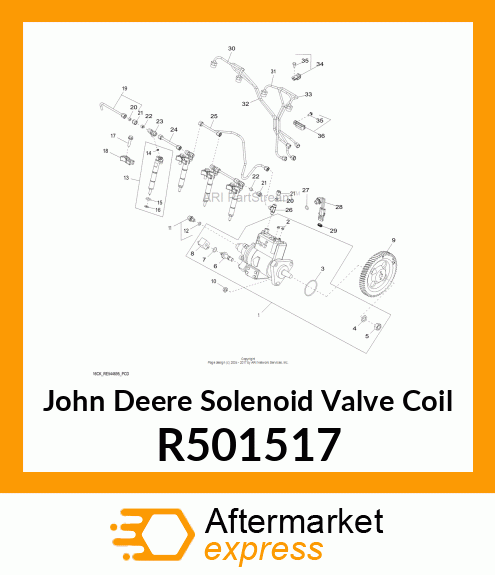 SOLENOID VALVE COIL R501517