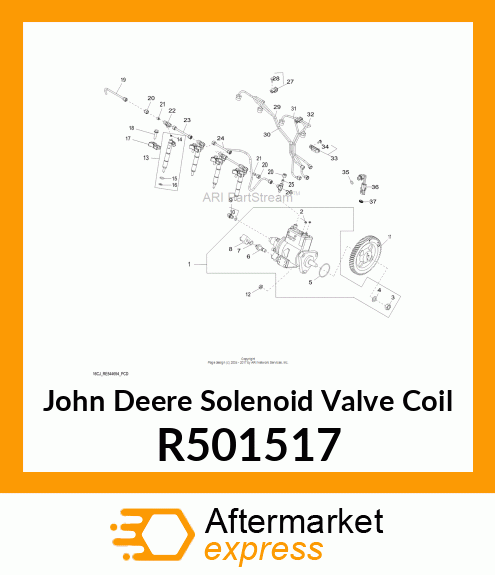 SOLENOID VALVE COIL R501517