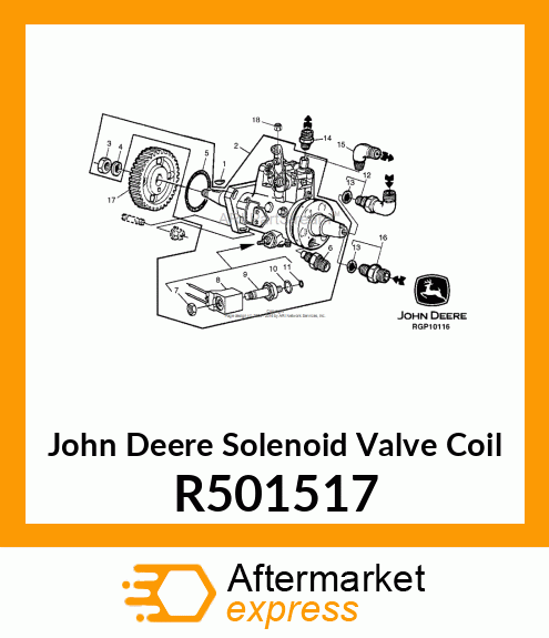 SOLENOID VALVE COIL R501517