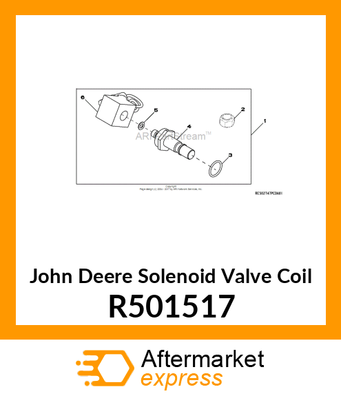 SOLENOID VALVE COIL R501517