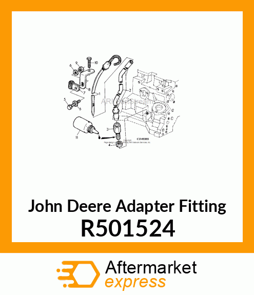 ADAPTER FITTING R501524