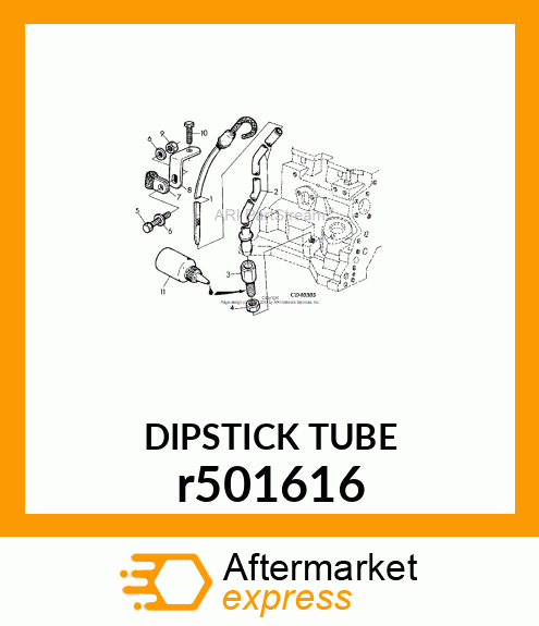 DIPSTICK TUBE r501616