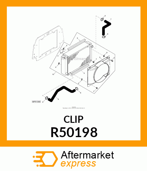 NUT,SPRING R50198