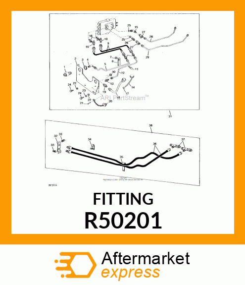 CONNECTOR,UNION R50201