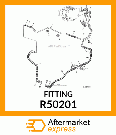 CONNECTOR,UNION R50201