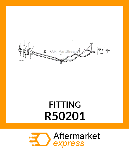 CONNECTOR,UNION R50201