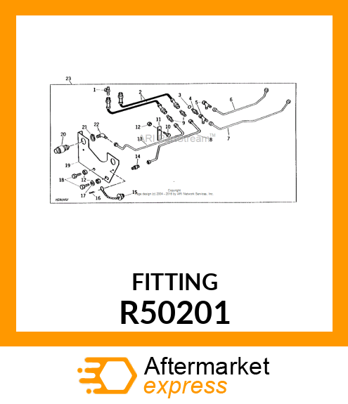 CONNECTOR,UNION R50201