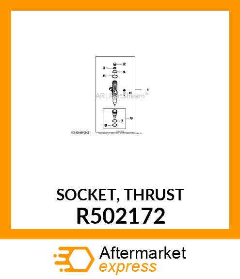 SOCKET, THRUST R502172