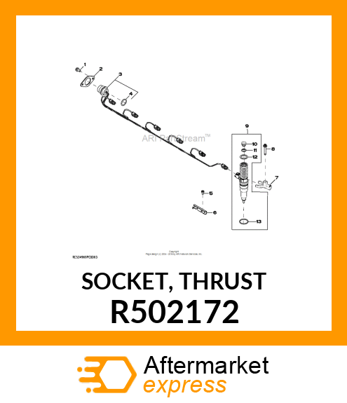 SOCKET, THRUST R502172