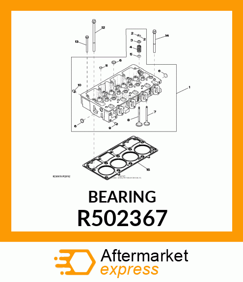 CAP, SPRING R502367