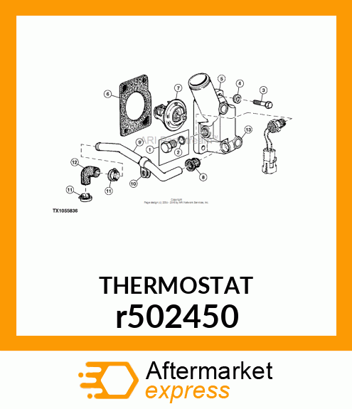 THERMOSTAT r502450