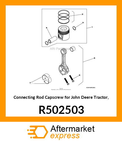 CASPCREW, CONNECTING ROD R502503