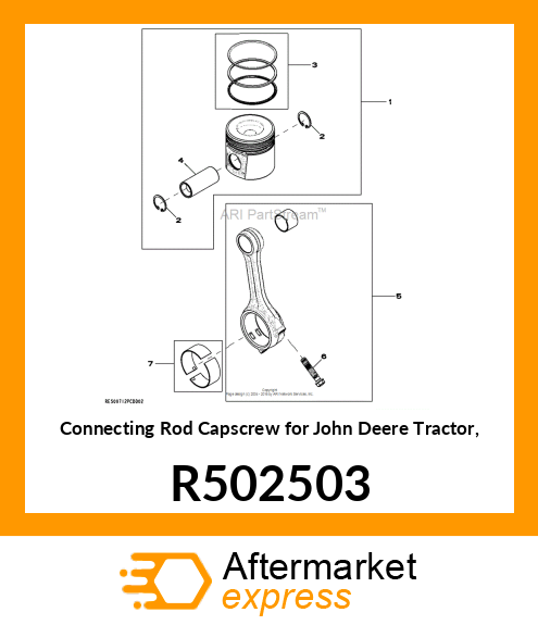 CASPCREW, CONNECTING ROD R502503