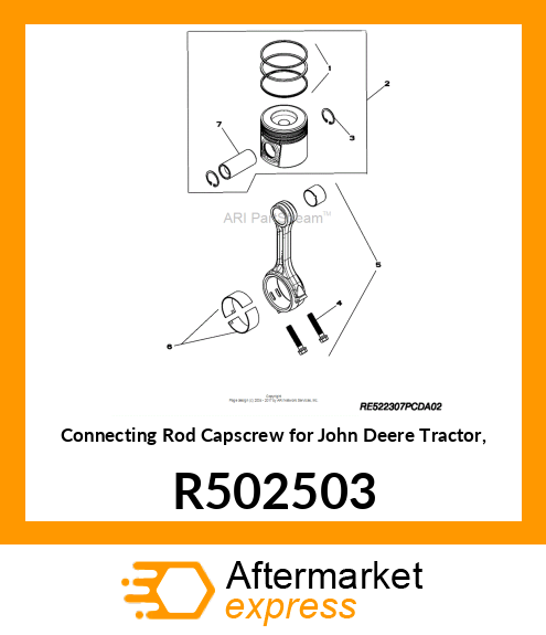 CASPCREW, CONNECTING ROD R502503