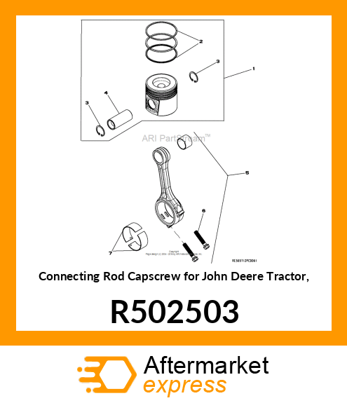 CASPCREW, CONNECTING ROD R502503