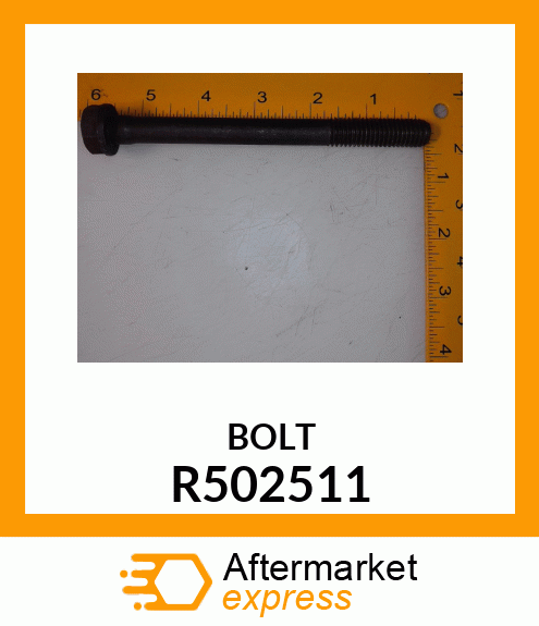 CAP SCREW,CYLINDER HEAD R502511