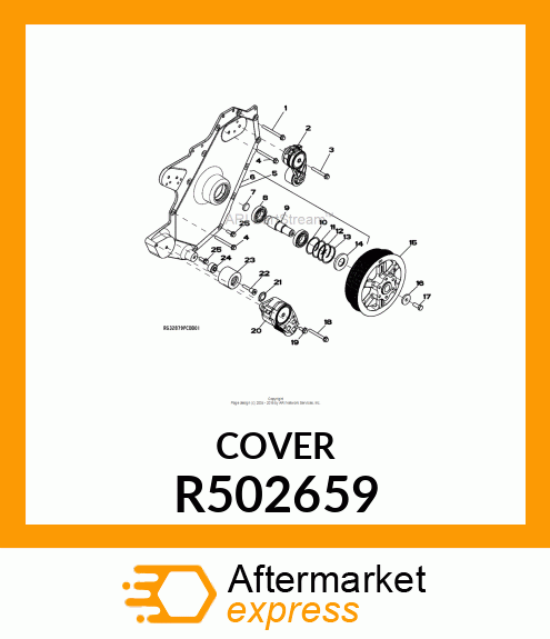 COVER,CAMSHAFT ACCESS R502659