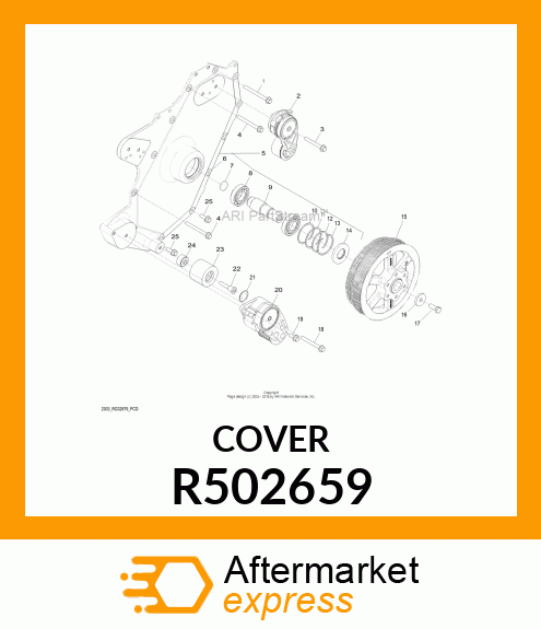 COVER,CAMSHAFT ACCESS R502659