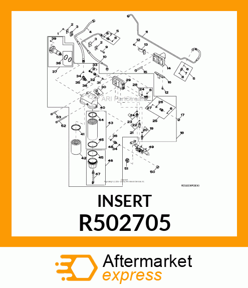 INSERT, FILTER SCREEN R502705