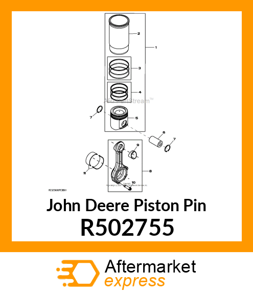 PIN PISTON R502755