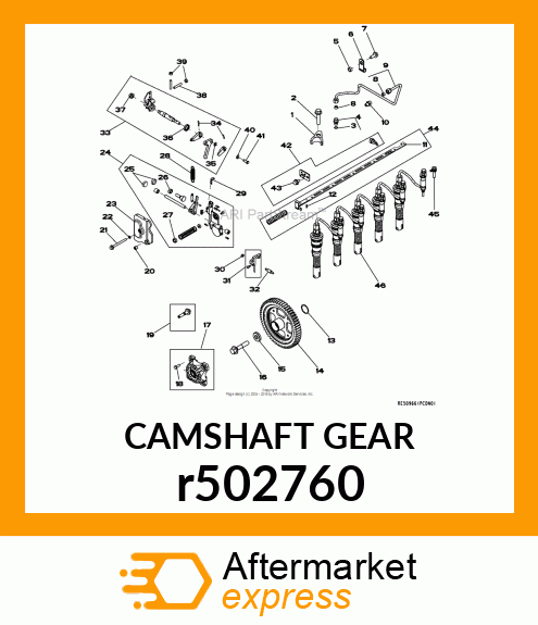 CAMSHAFT GEAR r502760