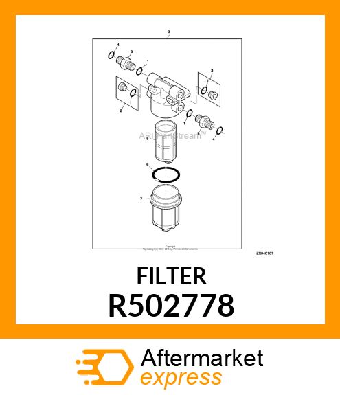 FILTER ELEMENT R502778