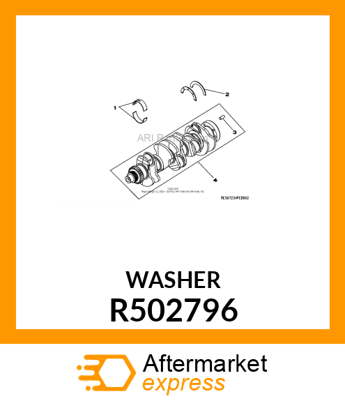 THRUST WASHER R502796