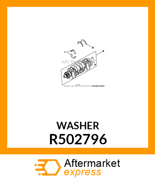 THRUST WASHER R502796