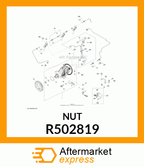 NUT,STANADYNE R502819