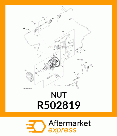 NUT,STANADYNE R502819