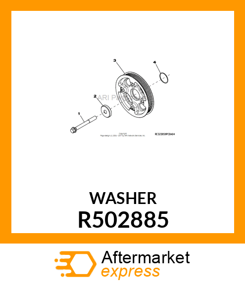 WASHER R502885