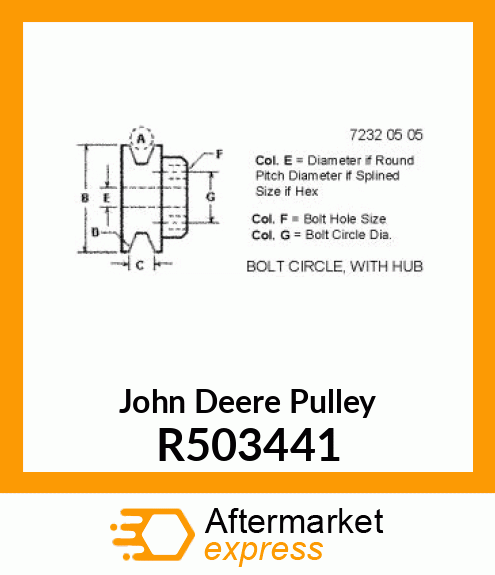 PULLEY R503441