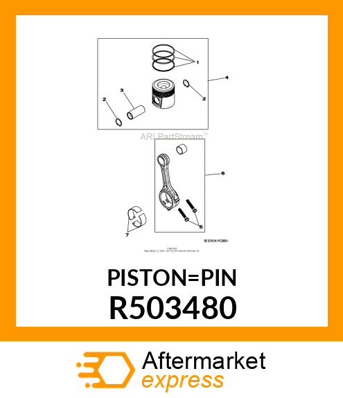 PISTON PIN R503480