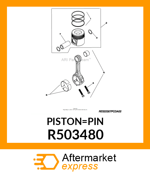 PISTON PIN R503480