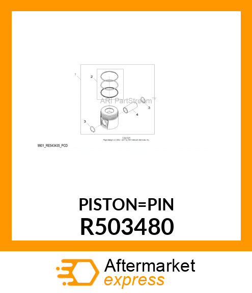 PISTON PIN R503480