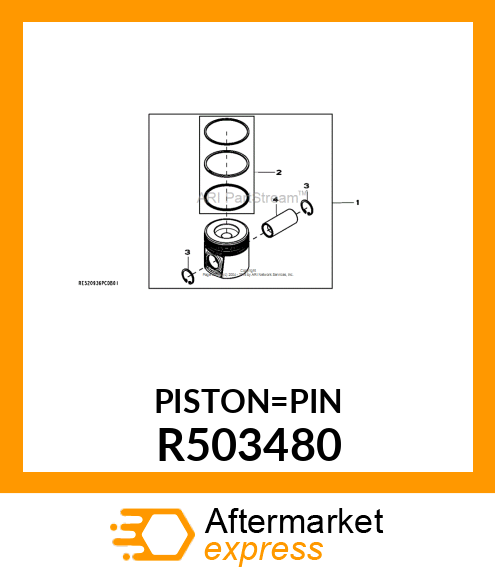 PISTON PIN R503480