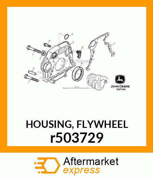 HOUSING, FLYWHEEL r503729