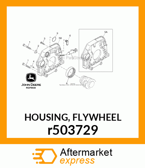 HOUSING, FLYWHEEL r503729