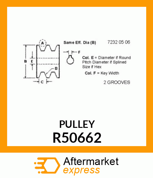 PULLEY R50662