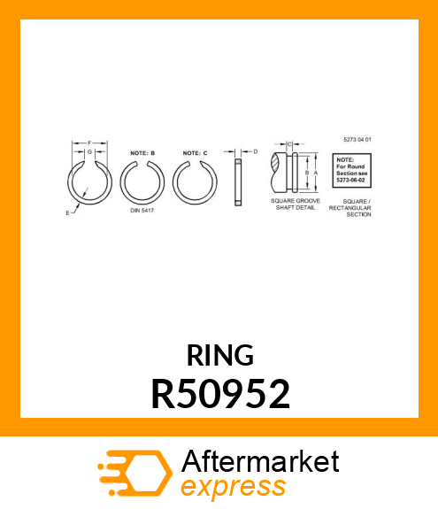 RING,SNAP R50952