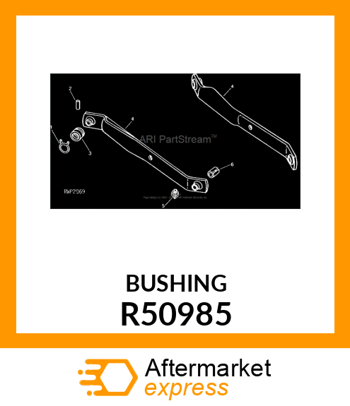 RETAINER,DRAFT LINK R50985