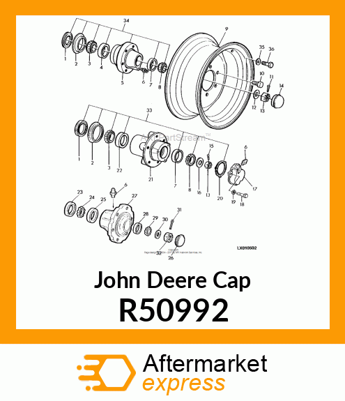 CAP, HUB R50992