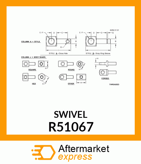 SWIVEL R51067